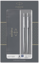 Набор Parker Jotter Core KB61: шариковая ручка и механический карандаш, Stainless Steel CT