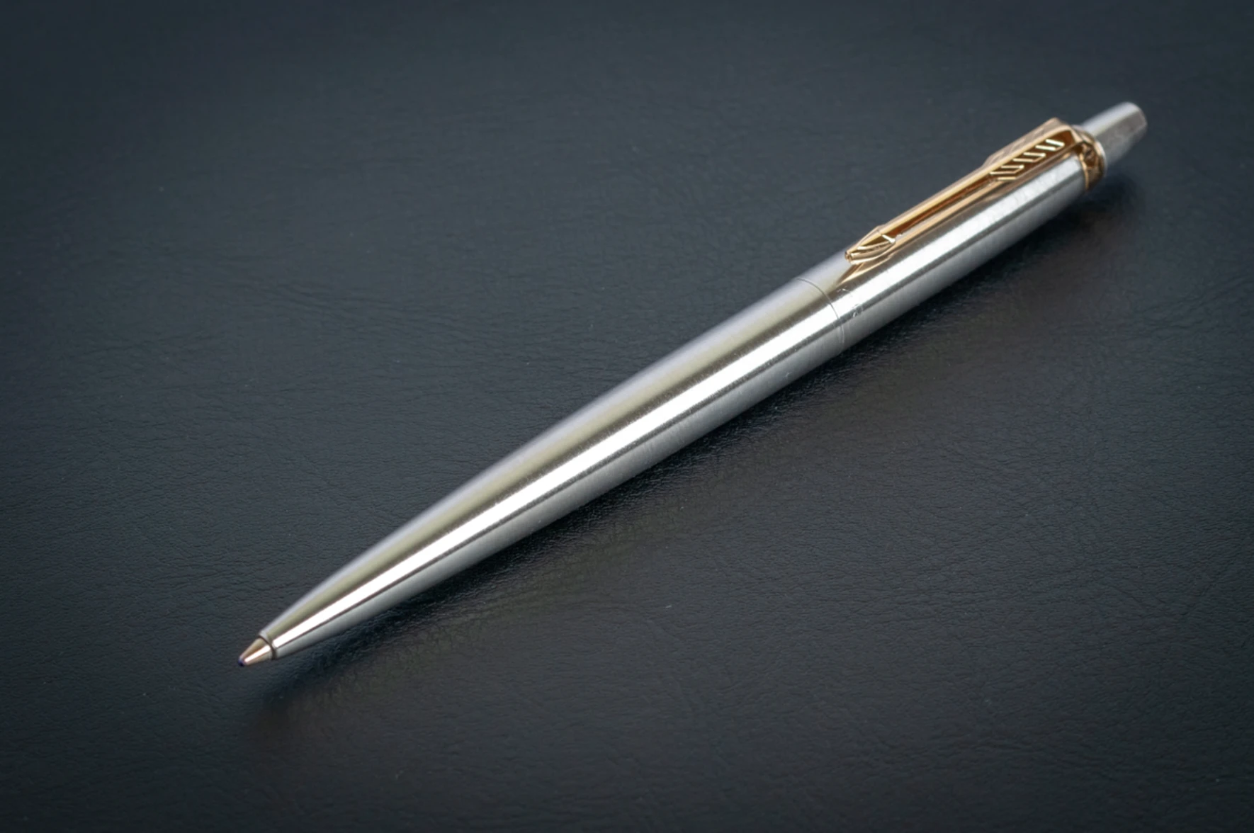 Ручка шариковая Parker Jotter Core K63, Stainless Steel GT — фото 12